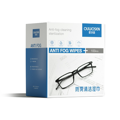 300片无酒精加大加厚眼镜湿巾