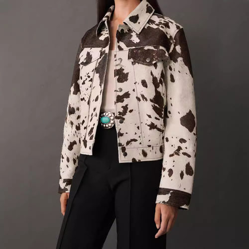 Laps Irregular Pattern Short at 2025 Long-sleeved Single-