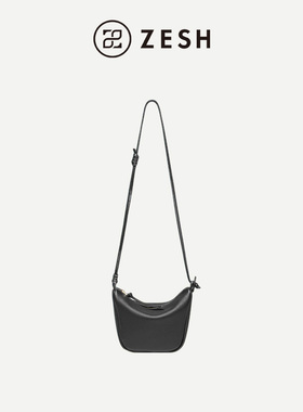 ZESH/泽尚 泽献小号hobo包女士包包女款单肩斜挎包通勤腋下包高级