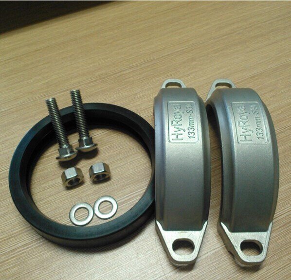 8寸8040反渗透不锈钢膜壳o型卡箍堵头端盖拷贝林dn25-dn200密封