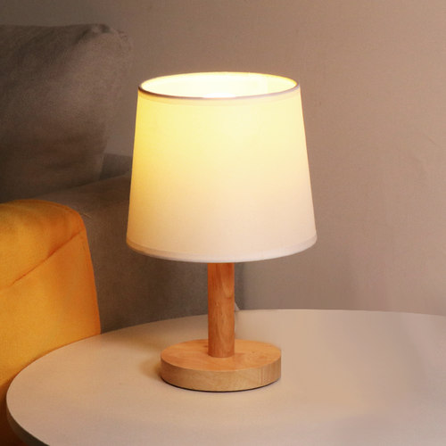 卧室日式风温馨插电可调光小台灯