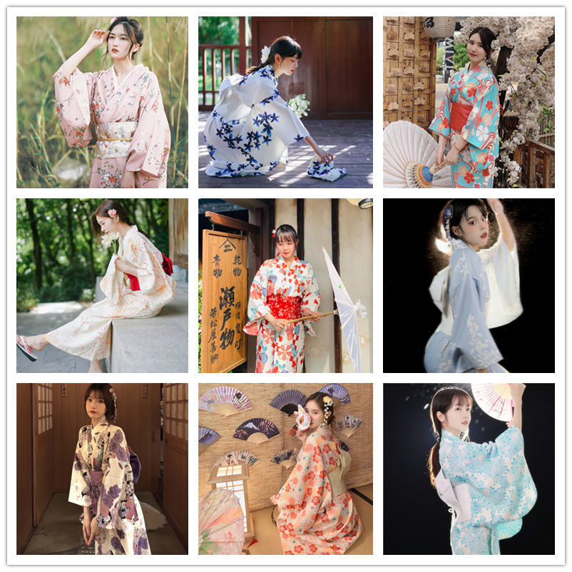 神明少女和服改良中国风日式正装传统樱花学生日系