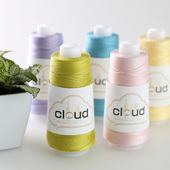 编织人生云帛 5号蕾丝线丝光棉春夏手工编织钩针线diy冰丝线细线