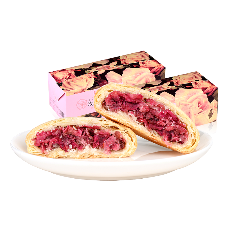 鲜花饼云南特产玫瑰鲜花饼多口味