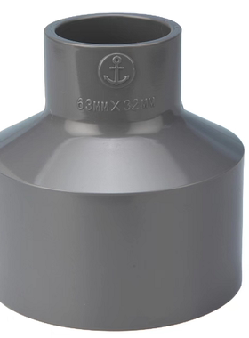 锚牌国标UPVC灰色变径异径接头 耐压1.6Mpa大小头全规格含6寸以
