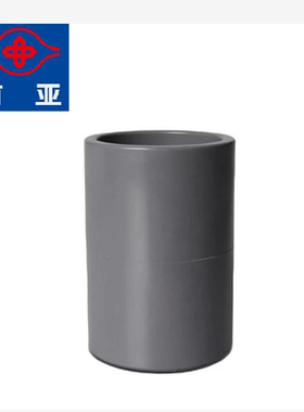 南亚灰色管件 给水PVC直通 UPVC直接 接头DN15 20 25 32 40 50 80