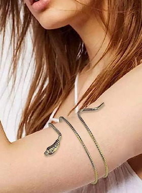 New accessories punk snake shaped bracelet popular Arm Ring