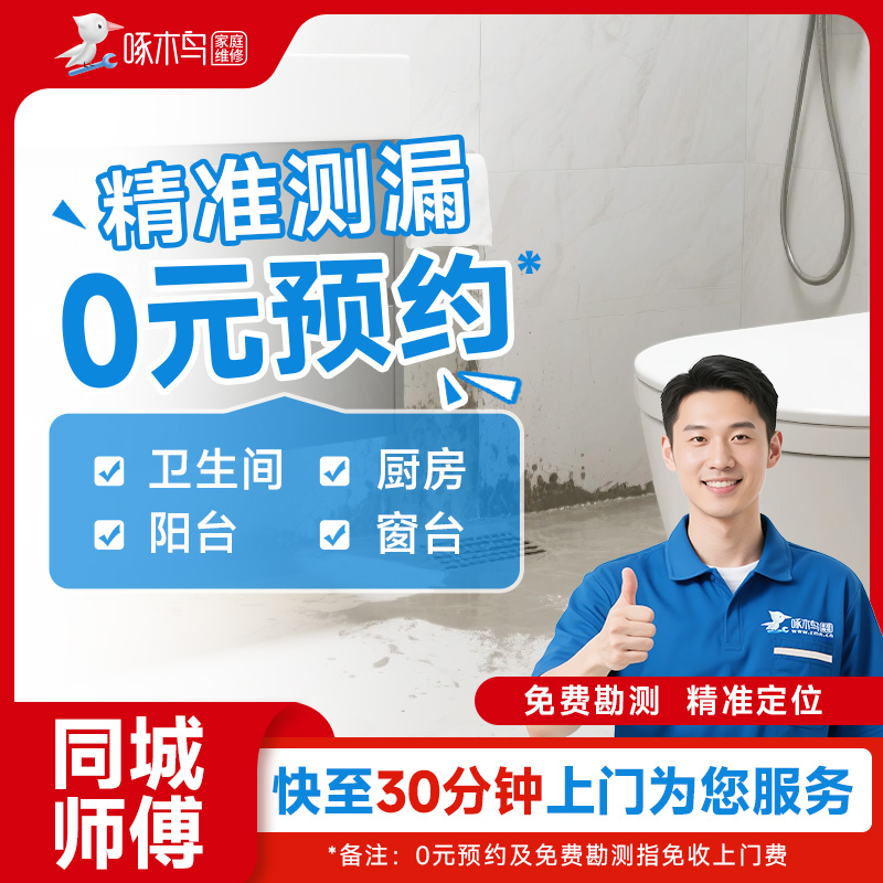 啄木鸟防水补漏上门服务