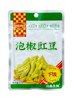 川南泡椒豇豆酸辣开味菜配粥爽口