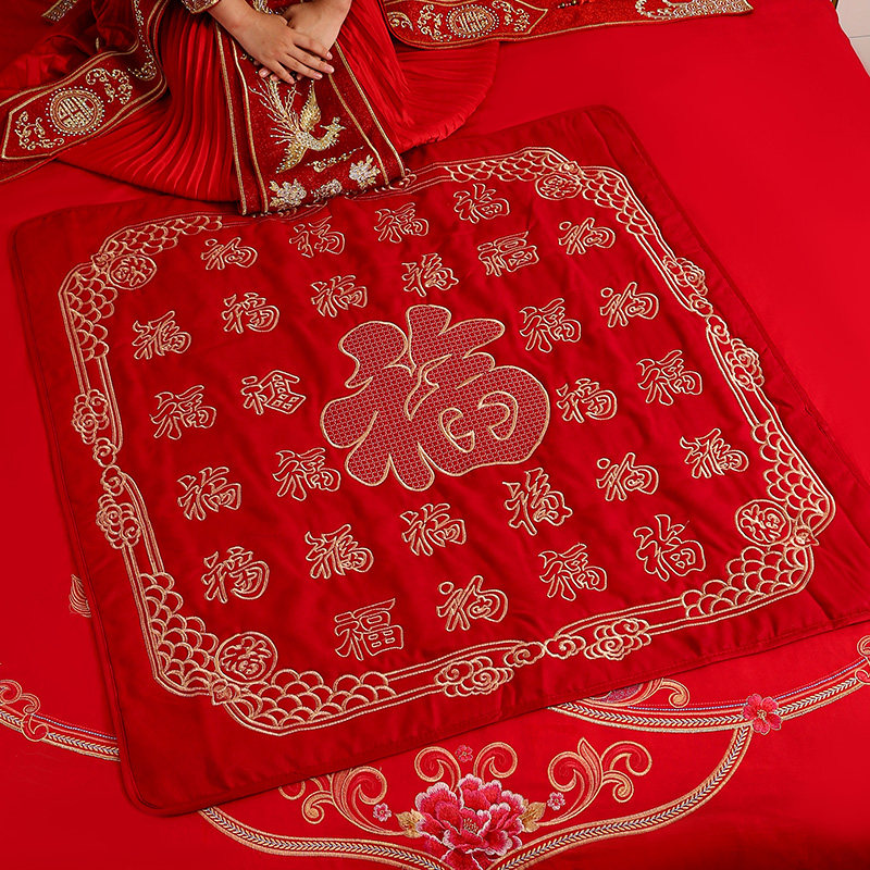 结婚喜被坐福垫被子新娘喜垫福垫坐福装饰福被小褥子陪嫁用品大全,节庆用品/礼品,婚庆跪垫,淘宝优惠券,粉丝福利购,淘宝优惠卷