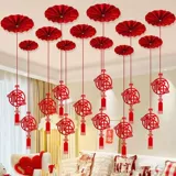 2026 Год Лошади Новый Год Новое Украшение Персонажа Фортуны Весенний Фестиваль Новогодний Подвеска Подвеска Гостиная Торговый Центр Внутренняя Сцена Макет