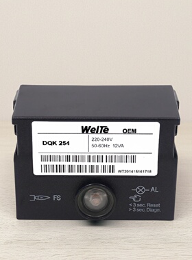 燃烧机控制器DQK254控制盒原厂WEITE台思程控器燃烧器油锅炉配件