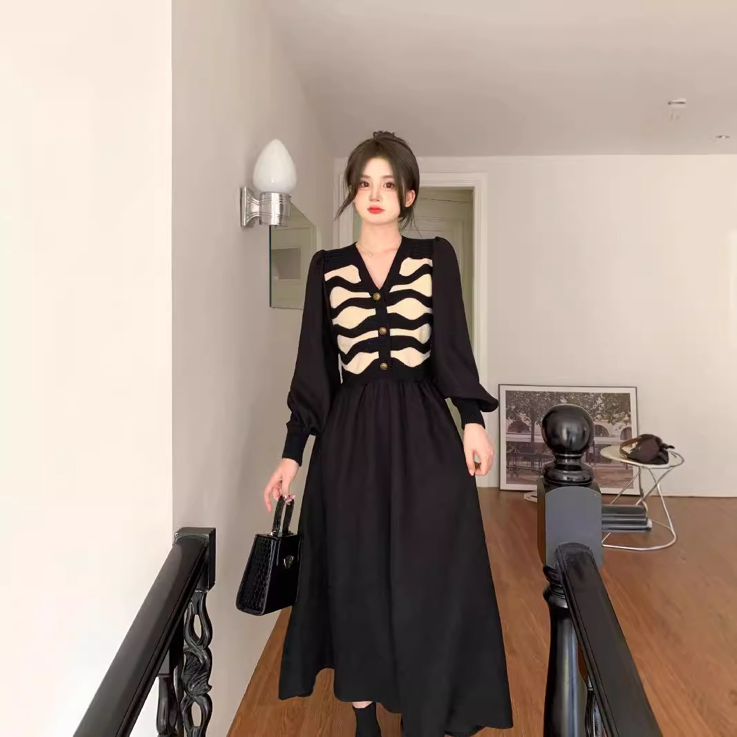 春季新款时尚气质长袖毛衣