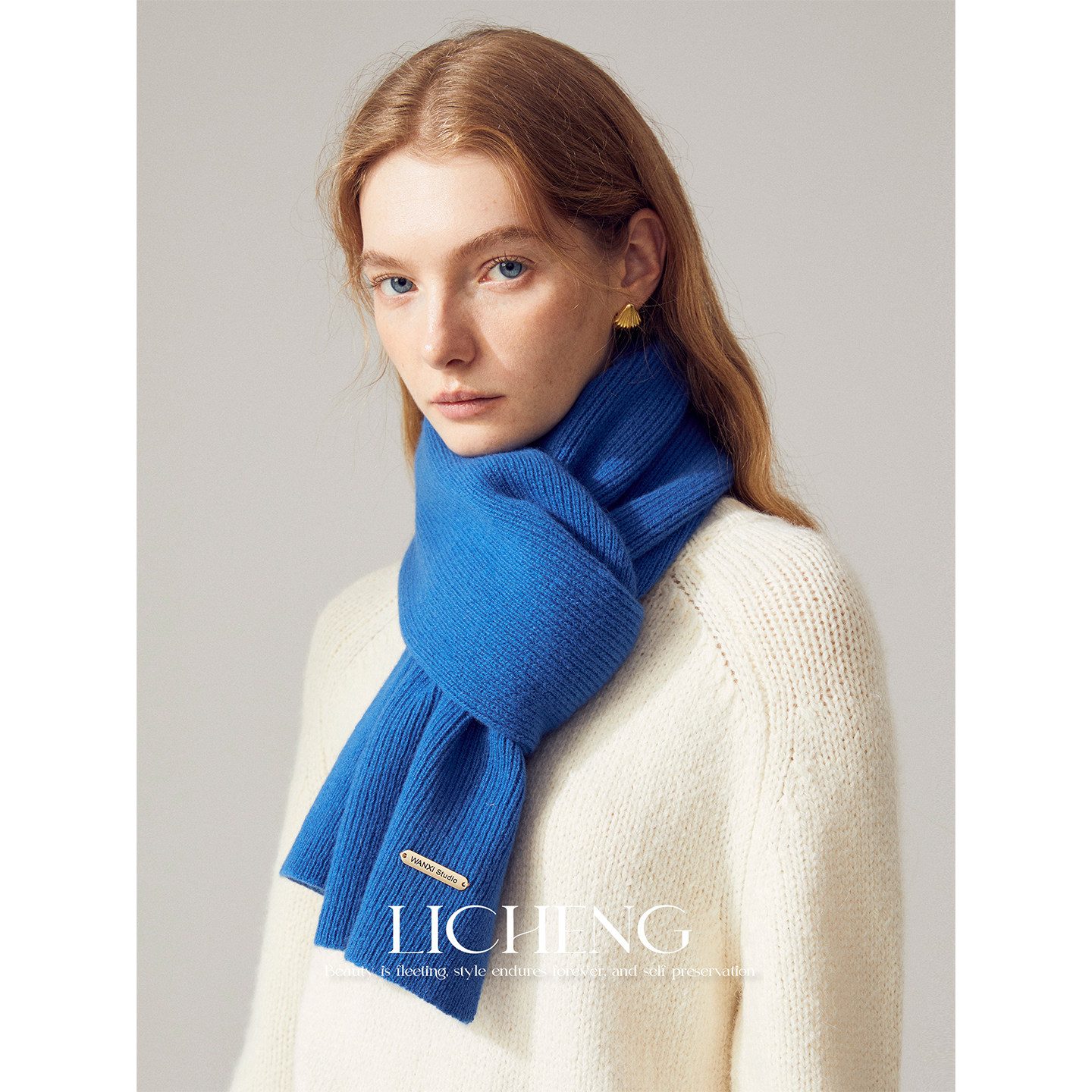 礼诚 经典不过时全羊毛针织围巾女纯色百搭冬季保暖围脖情侣送礼,服饰配件/皮带/帽子/围巾,围巾/丝巾/披肩,淘宝优惠券,粉丝福利购,淘宝优惠卷