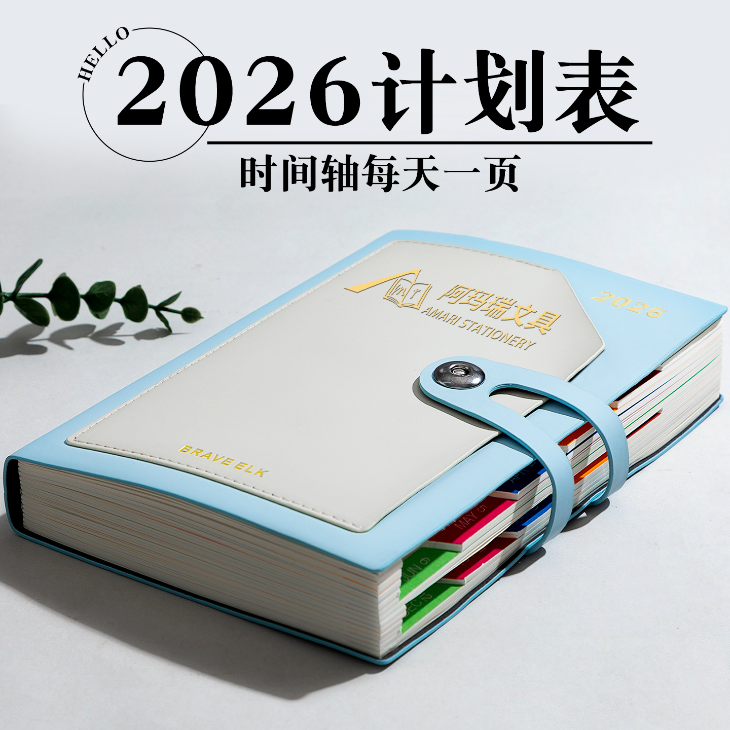 2026年计划表日程本可定制