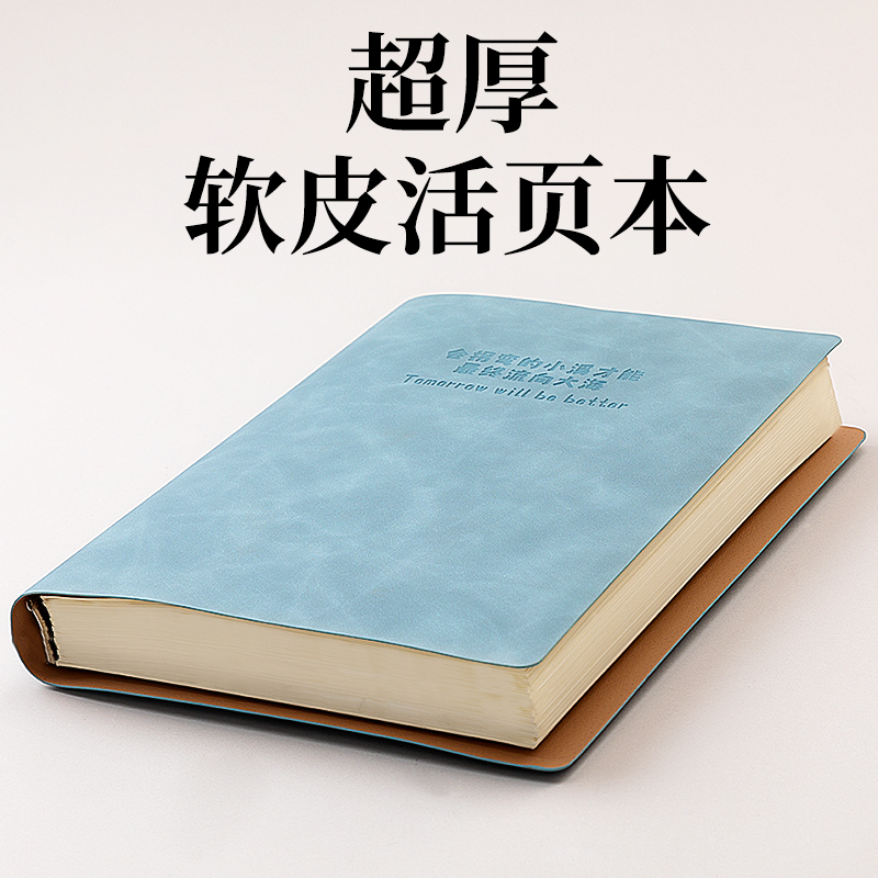 活页笔记本a5空白本网格活页本b5