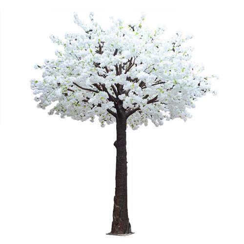 仿真樱花树婚礼婚庆布置吊顶装饰酒店商场新年许愿树造景假桃花树