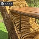 户外网红鸟巢度假村旅游景点民宿游乐园吊蓝摄影婚纱吊椅家具