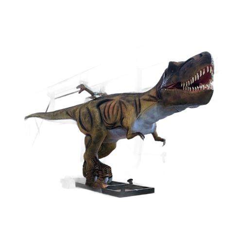 带动作的仿真恐龙模型户外大型恐龙机电模型霸王龙迅猛龙打斗