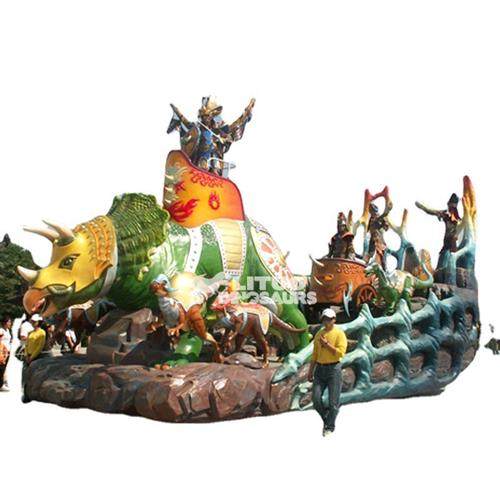 景区巡游花车彩车制作花车彩车设计制作厂家公园巡游花车彩车