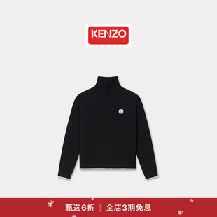 新品 女士海棠花BOKE 首降 25秋冬新品 2.0毛衣圣诞 KENZO