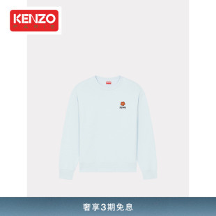 BOKE海棠花经典 KENZO 中性男女同款 版 春夏新品 型休闲套头卫衣