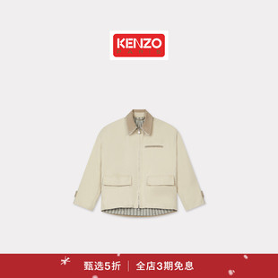 25秋冬新品 KENZO 首降 女士休闲拉链外套圣诞 新品
