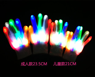 Children's led illuminated gloves for Christmas Halloween