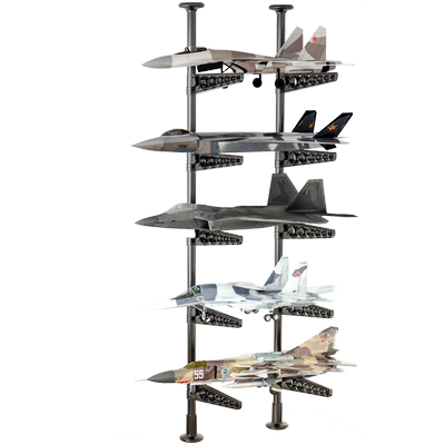 顶天立地儿童玩具车收纳架置物架