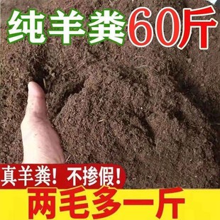 120斤纯羊粪有机肥10斤鸡粪花肥料家用种菜30斤果树盆栽通用大袋