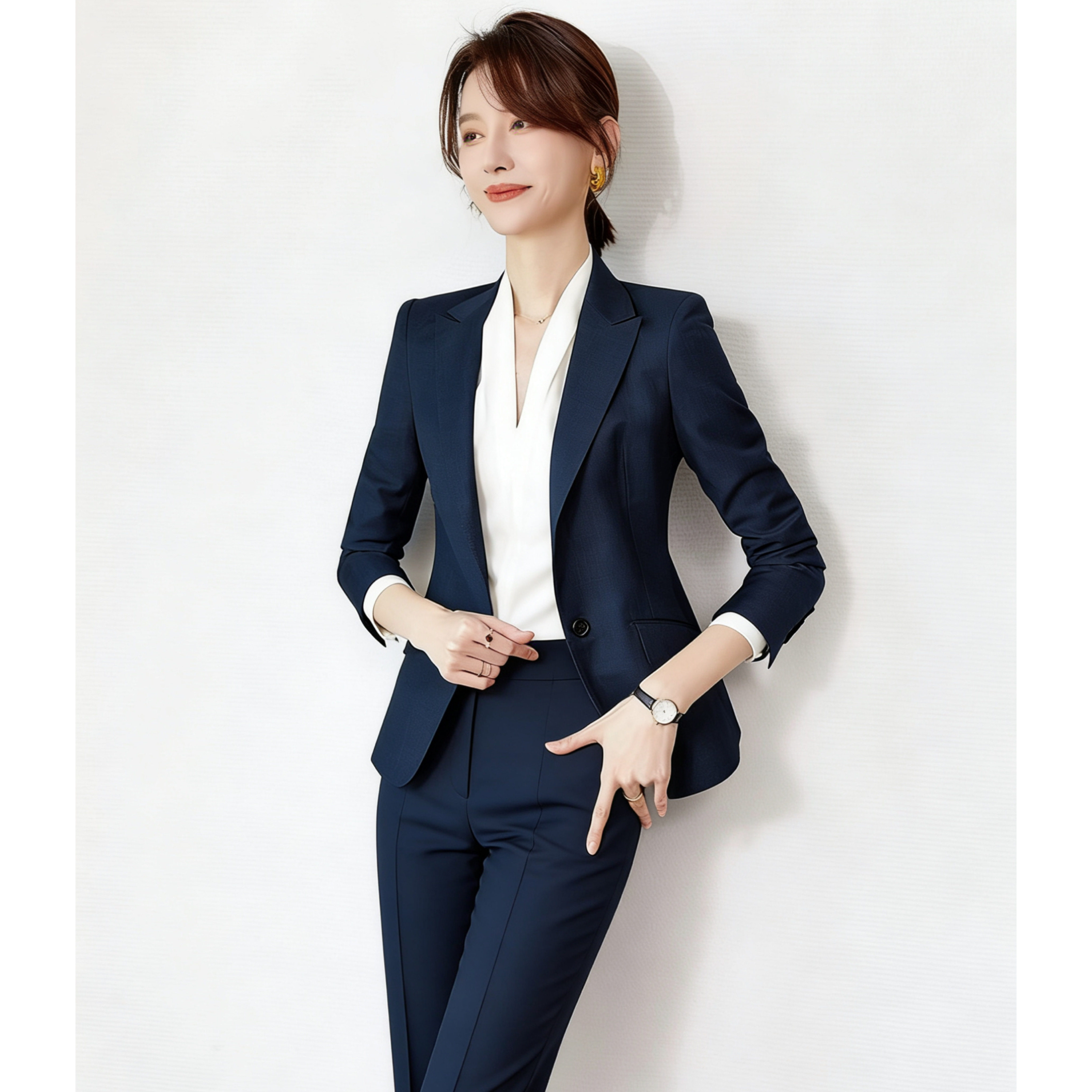 正装女职业套装高端西装女气质春前厅经理工作服正装公务员面试女