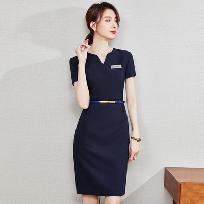 夏季未欢职业装售楼部工作服