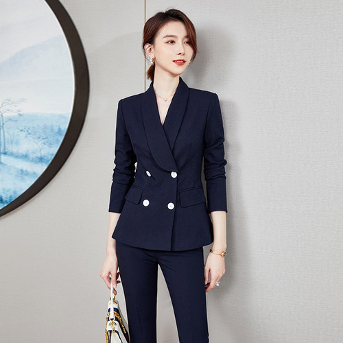 西服气质女神范商务面试职业套装