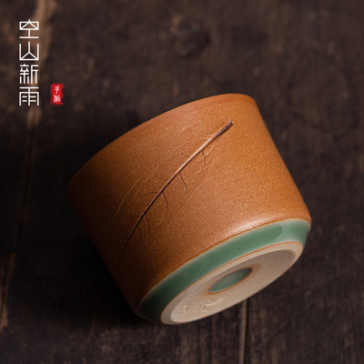 龙泉青瓷主人杯单杯陶瓷品茗杯叶正茂功夫茶杯高档手工个人专用