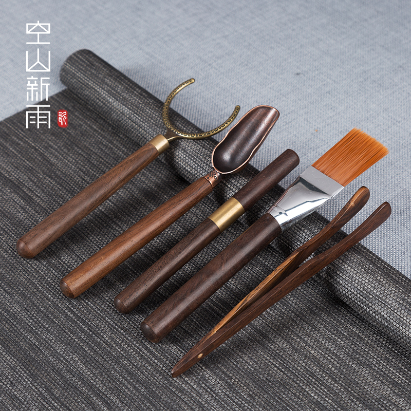 茶夹配件套装茶叶茶杯夹子镊子