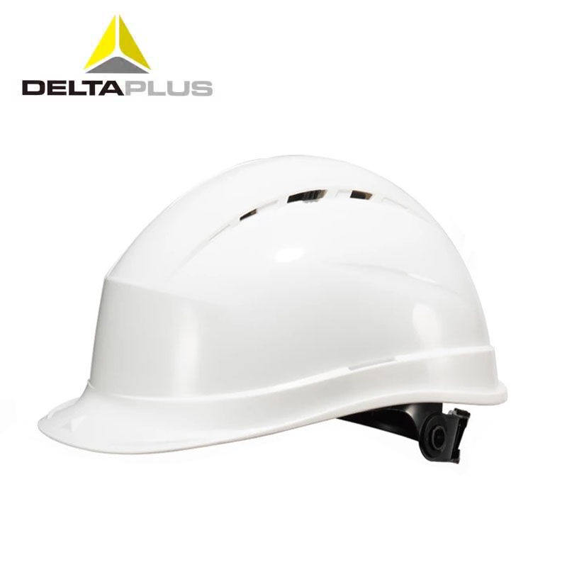 代尔塔(deltaplus)通风款石英1型含透气窗工地安全帽安全头盔防砸