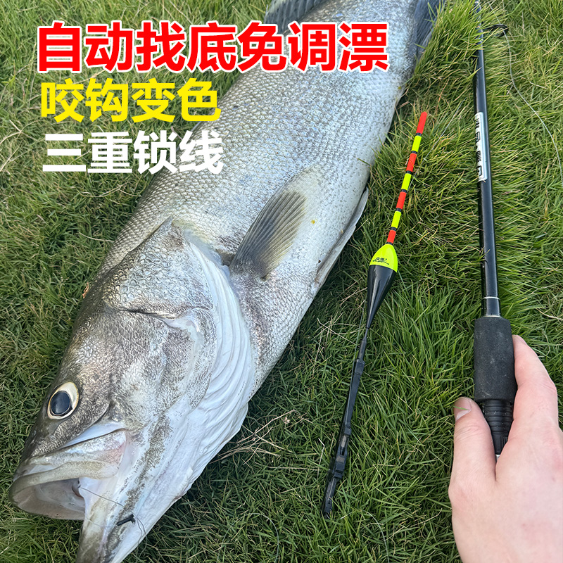 电子夜光漂自动找底鱼漂免调漂