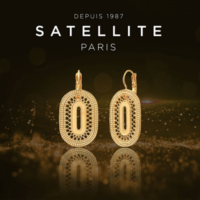 satellite简约百搭设计女耳环