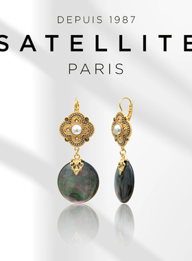 SATELLITE POS系列耳环女高级感设计耳夹精致轻奢款耳饰官方正品