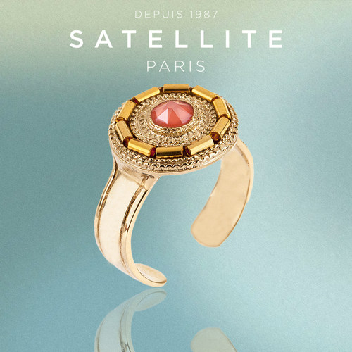 戒指satellite时尚风法式可调节