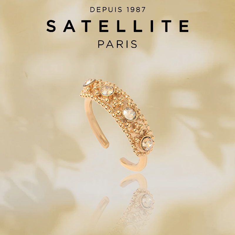 Satellite可调节波斯复古风戒指
