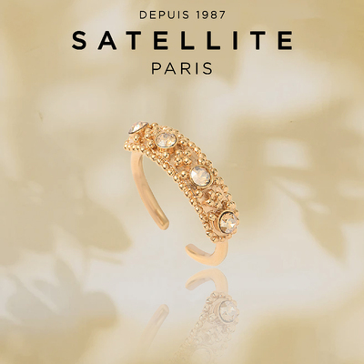 Satellite可调节波斯复古风戒指