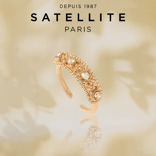 Satellite可调节波斯复古风戒指