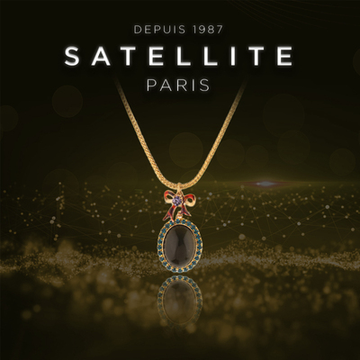 satellite女简约百搭项链