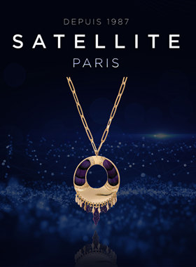 SATELLITE MIKONA系列项链女款法国小众轻奢锁骨链高级感饰品吊坠