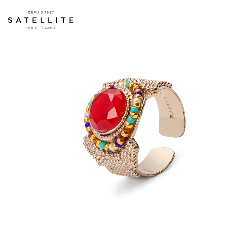 可调节戒指satellite法国时尚女