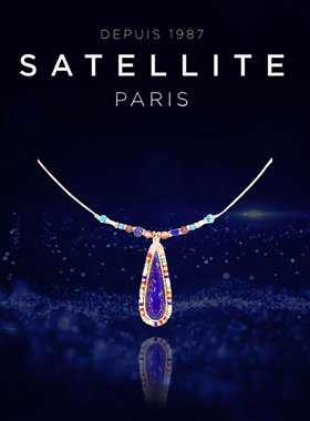 SATELLITE CLAUDIA系列法国项链轻奢小众配饰女士锁骨高级感礼物