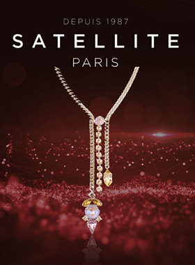 SATELLITE NAOMIE系列项链女款高级感欧美风小众轻奢锁骨链配饰