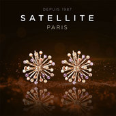 SATELLITE 烟花耳钉小众设计感 NAOMIE系列气质耳环我就是演员同款