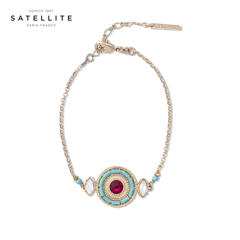 satellite时尚风艺术大气手链